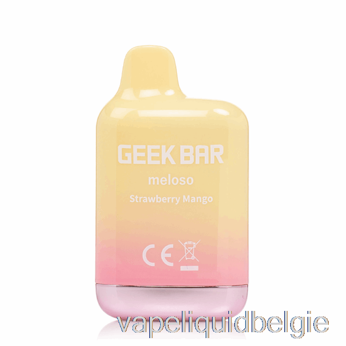 Vape Smaken Geek Bar Meloso Mini 1500 Wegwerp Aardbei-mango